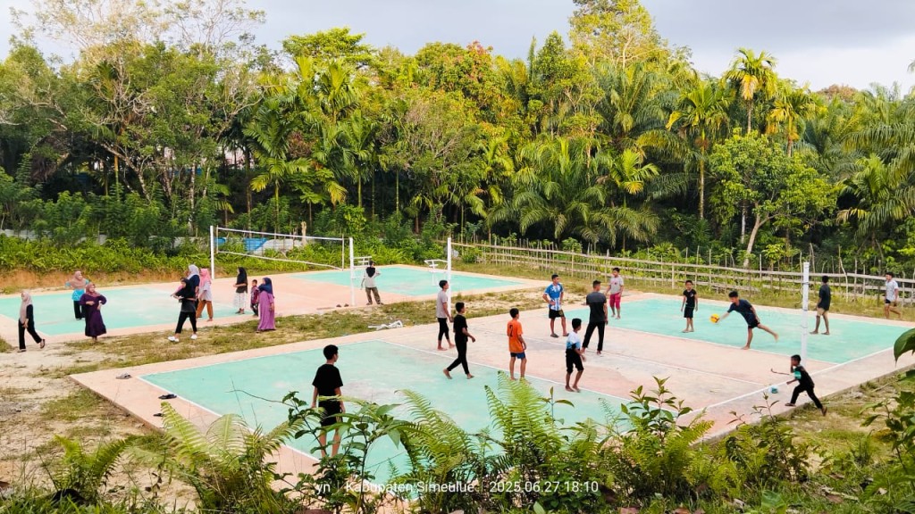 Fasilitas Olah Raga Desa Trans Baru